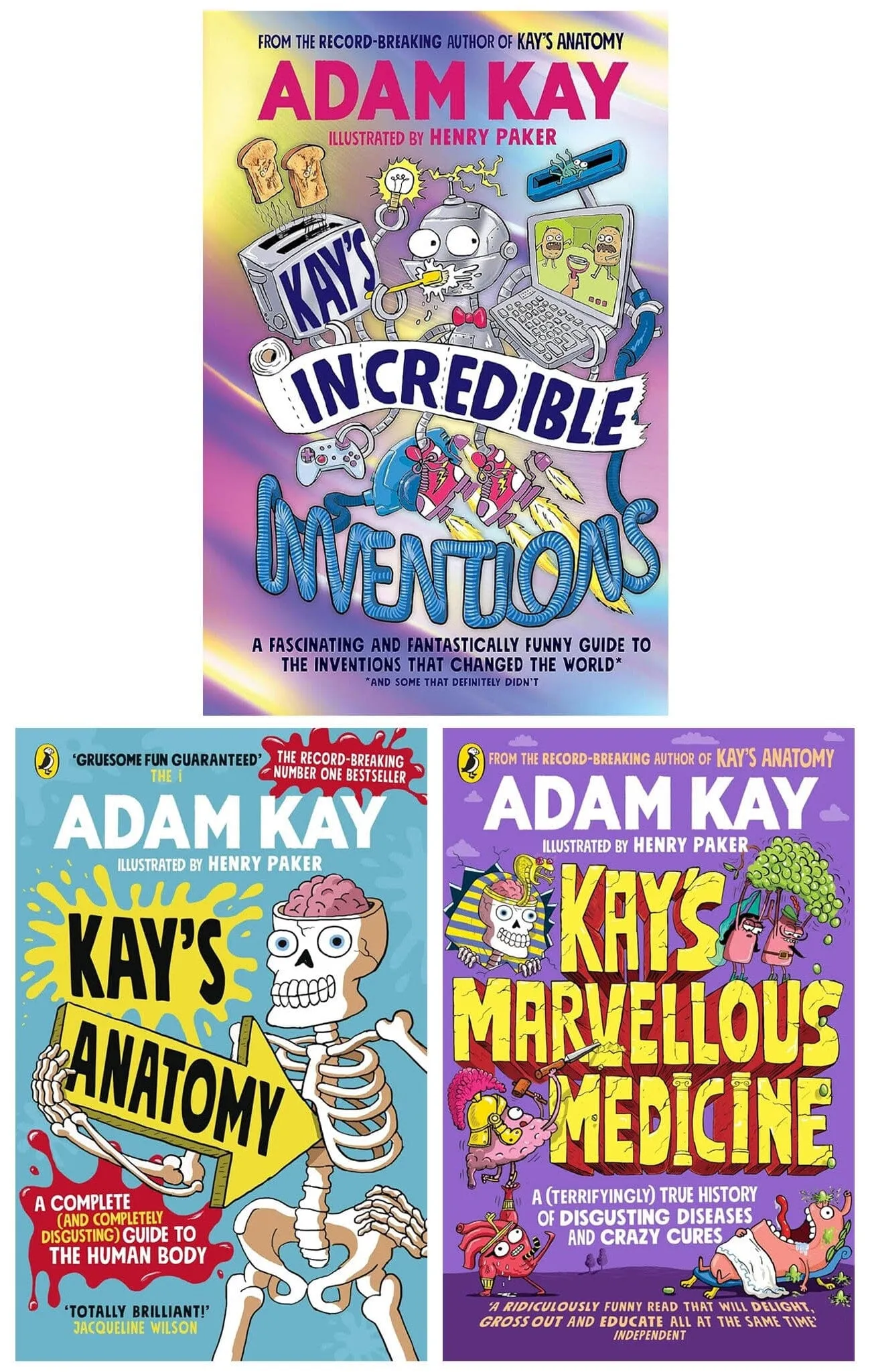Adam Kay's 3 Books Collection Set - Ages 9  - Paperback