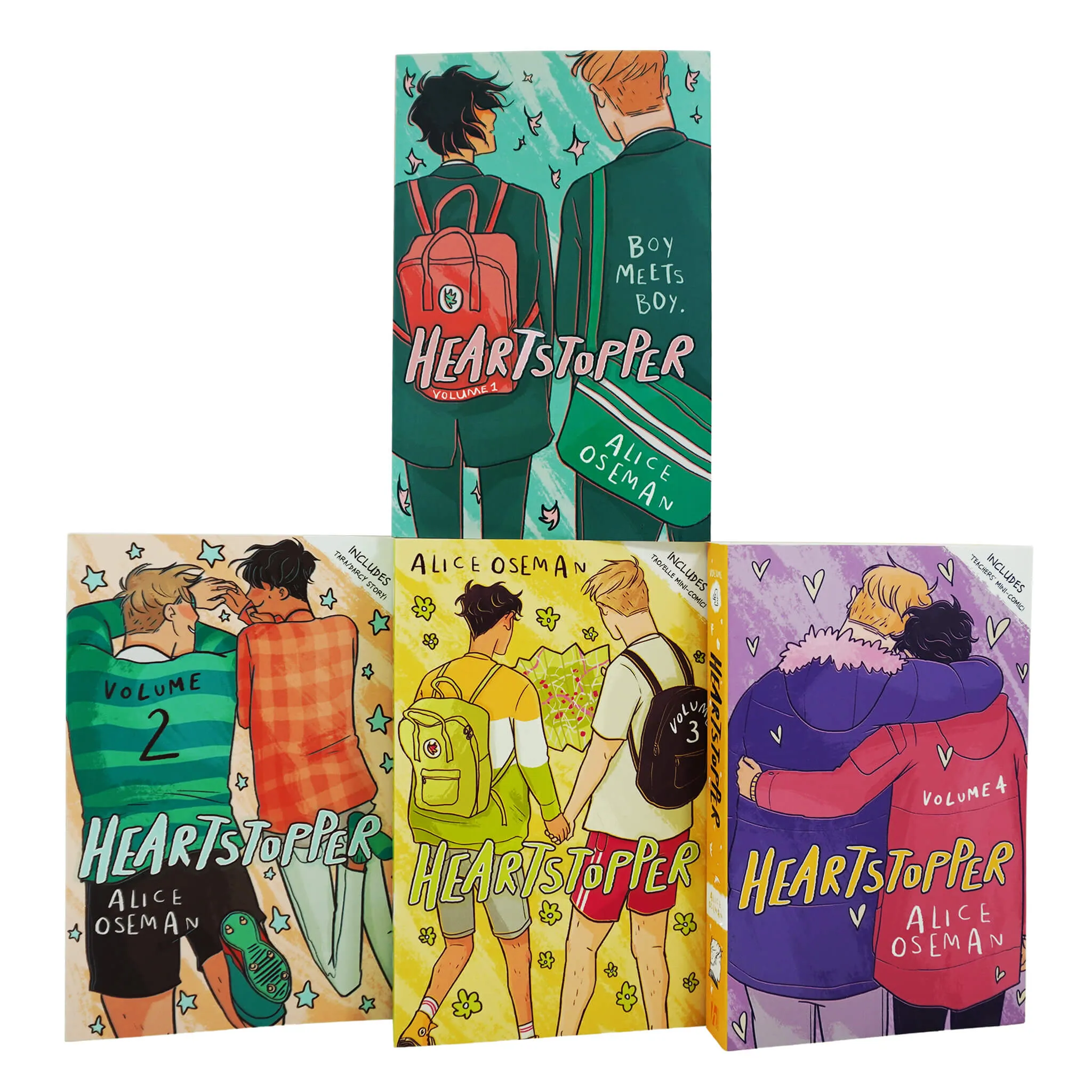 Alice Oseman Heartstopper Collection 10 Book Set - Age 13  - Paperback