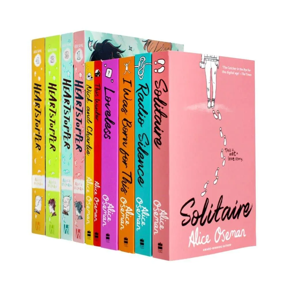Alice Oseman Heartstopper Collection 10 Book Set - Age 13  - Paperback