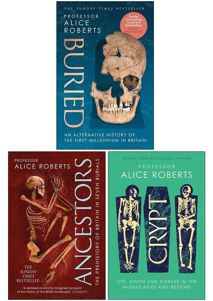Alice Roberts 3 Books Collection Set - Non Fiction - Paperback/Hardback