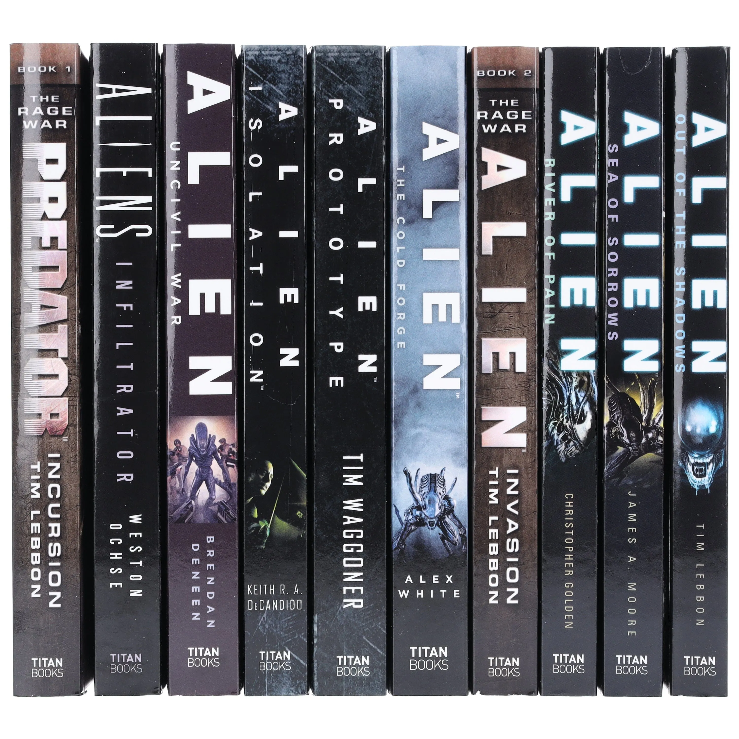 Alien Series 10 Books Collection Set - Fiction - Paperback