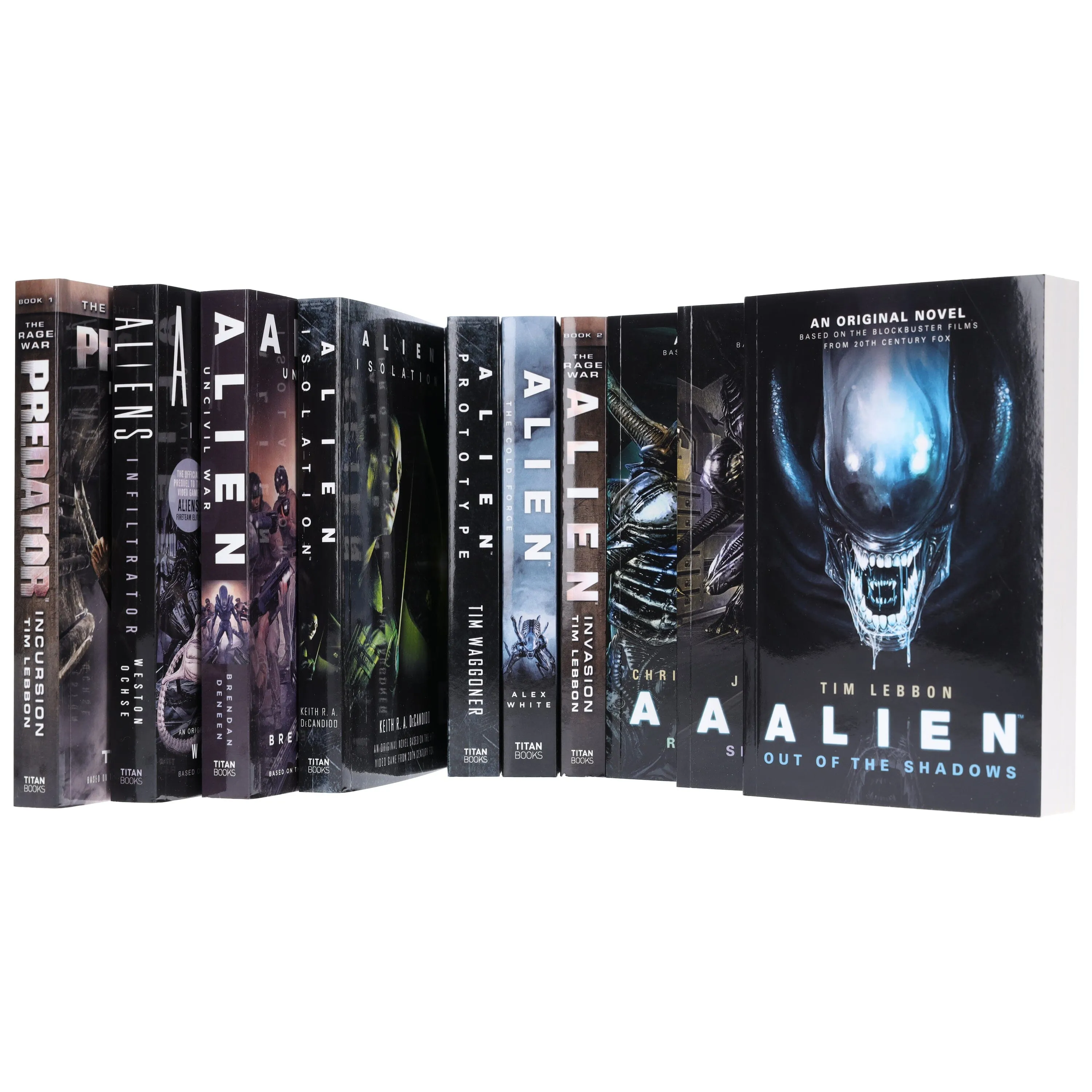 Alien Series 10 Books Collection Set - Fiction - Paperback
