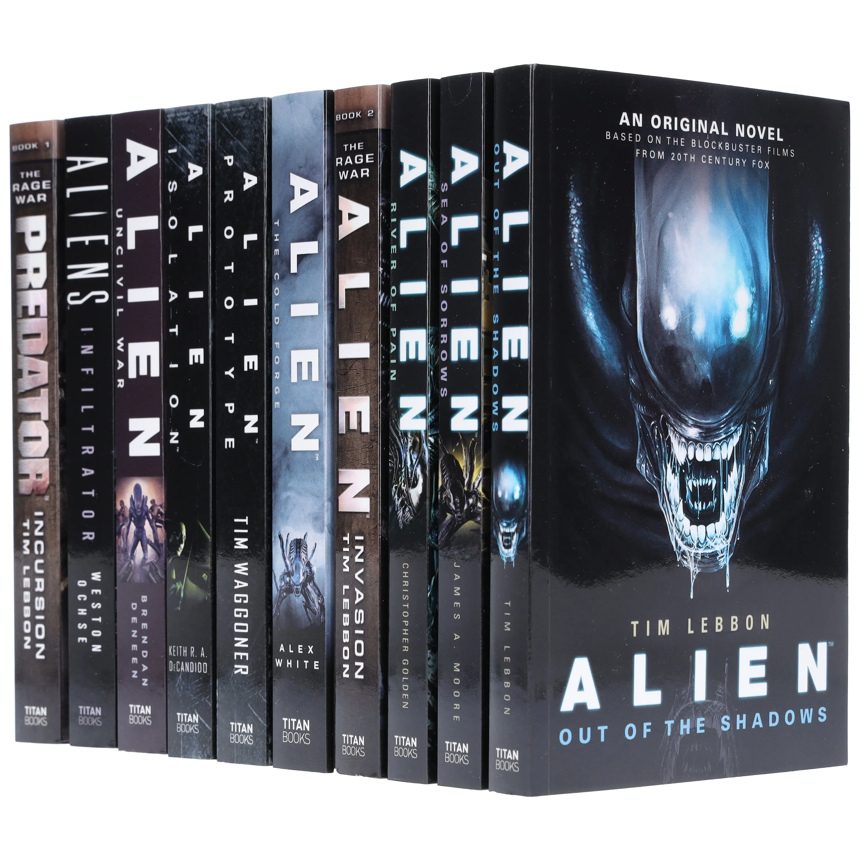 Alien Series 10 Books Collection Set - Fiction - Paperback