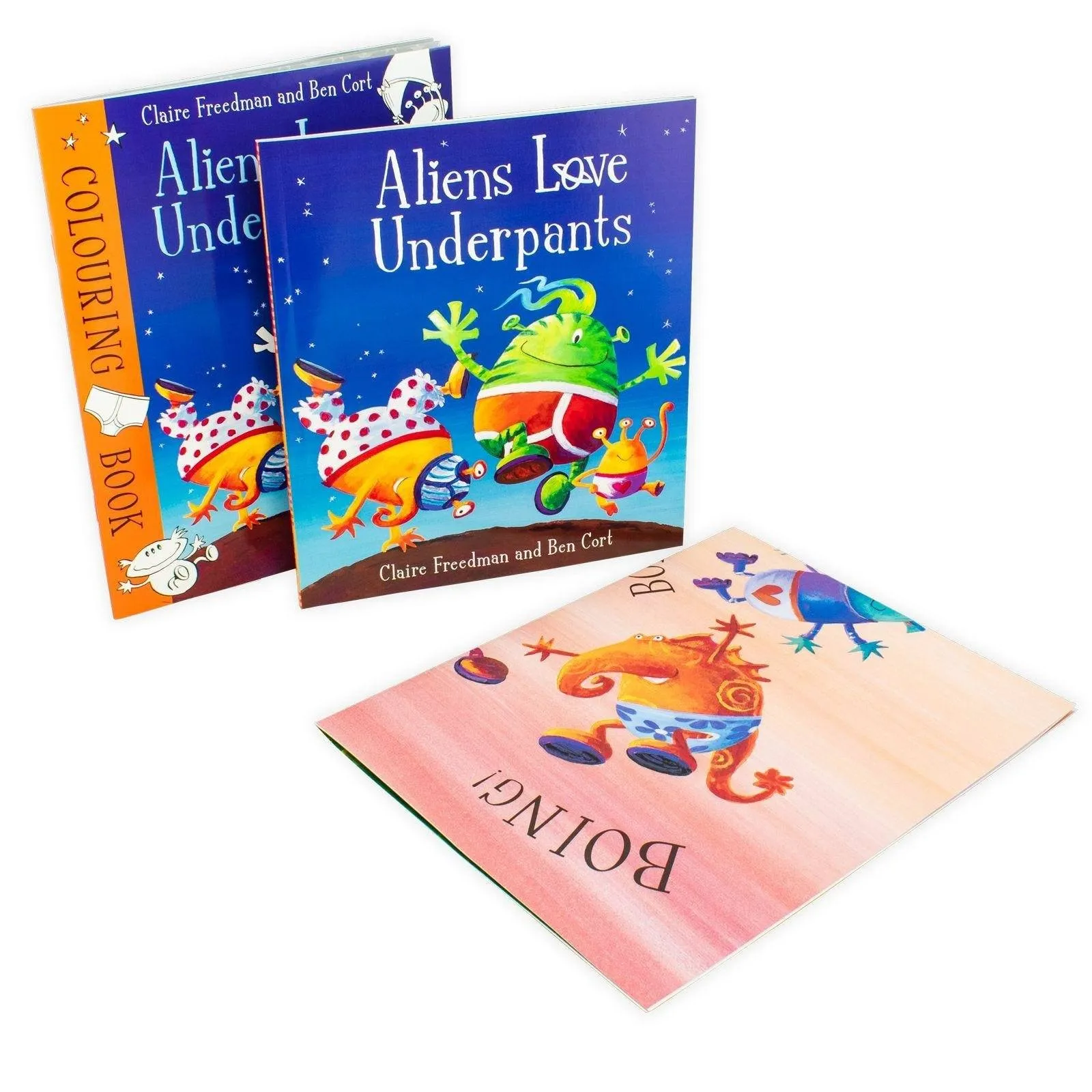 Aliens Love Underpants Anniversary Tin By Claire Freedman and Ben Cort - Ages 0-5 - Board Book