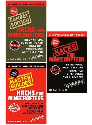 An Unofficial Minicrafter's Guide: Hacks For Minecrafters 3 Books Collection Set by Megan Miller - Non Fiction  - Paperback - 30