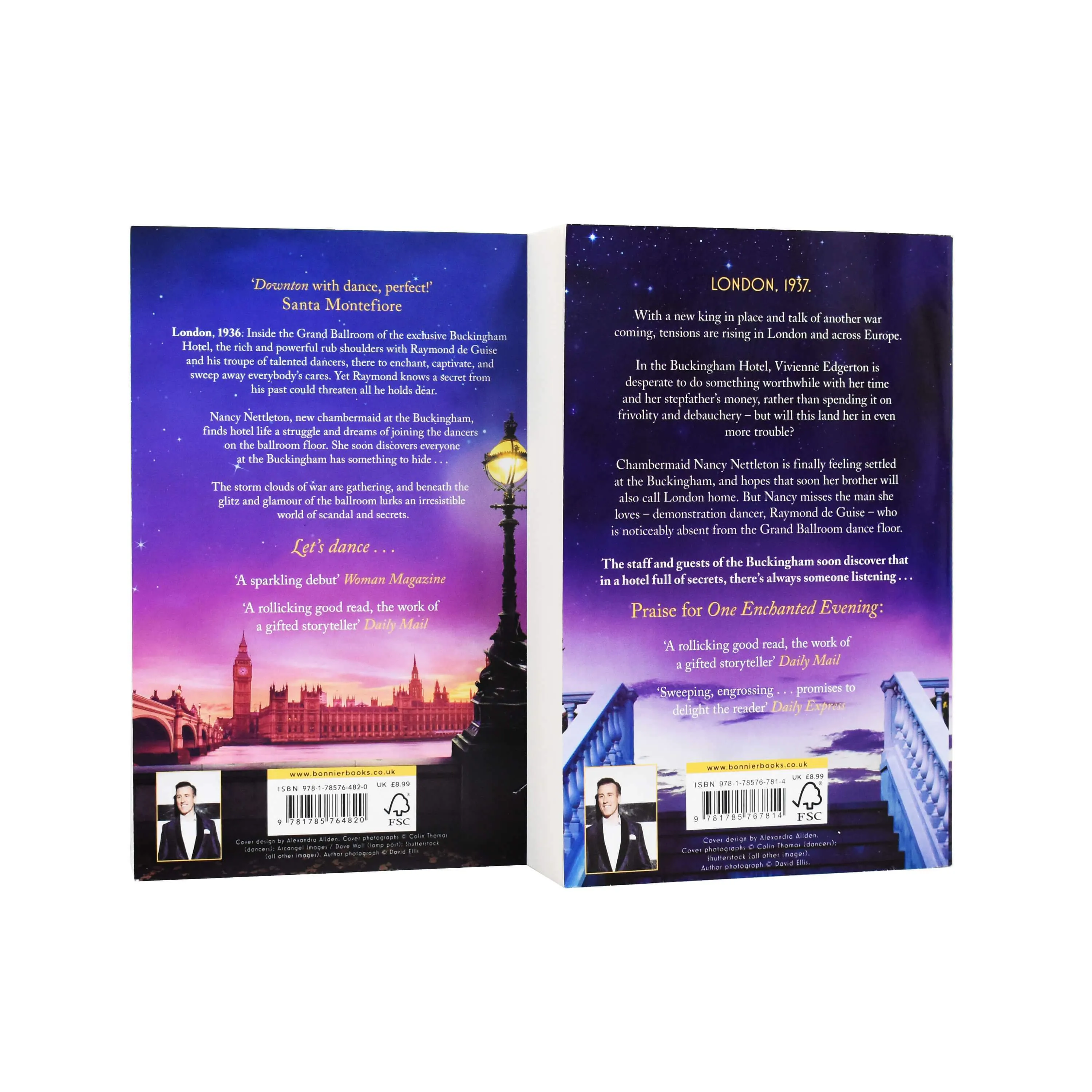 Anton Du Beke 2 Books One Enchanted Evening, Moonlight Over Mayfair - Adult - Paperback
