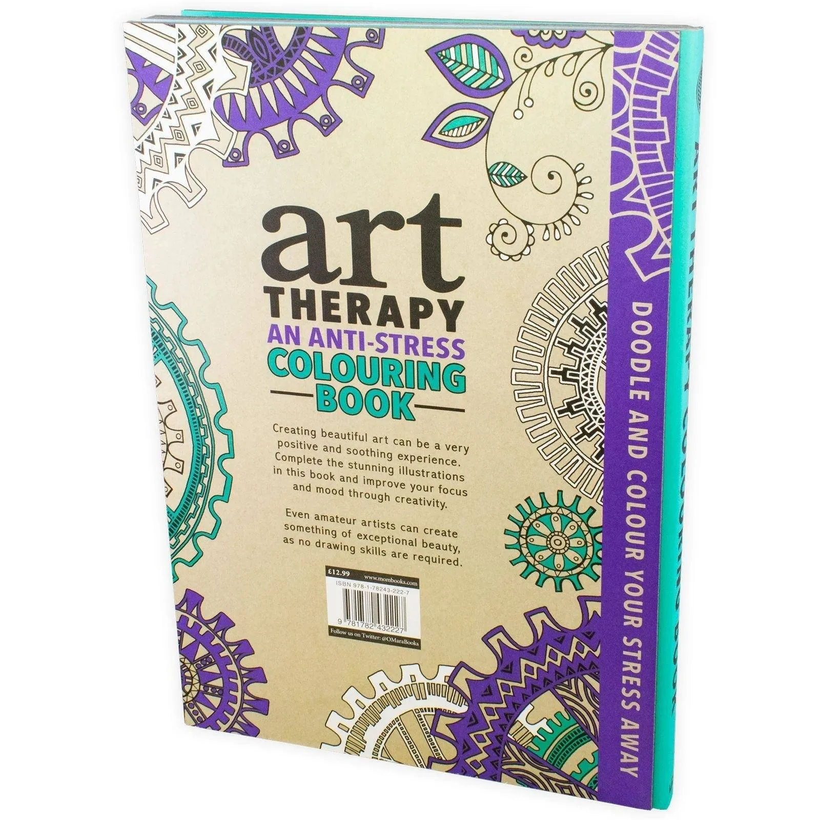 Art Therapy An Anti-Stress Colouring Book (Hardback)