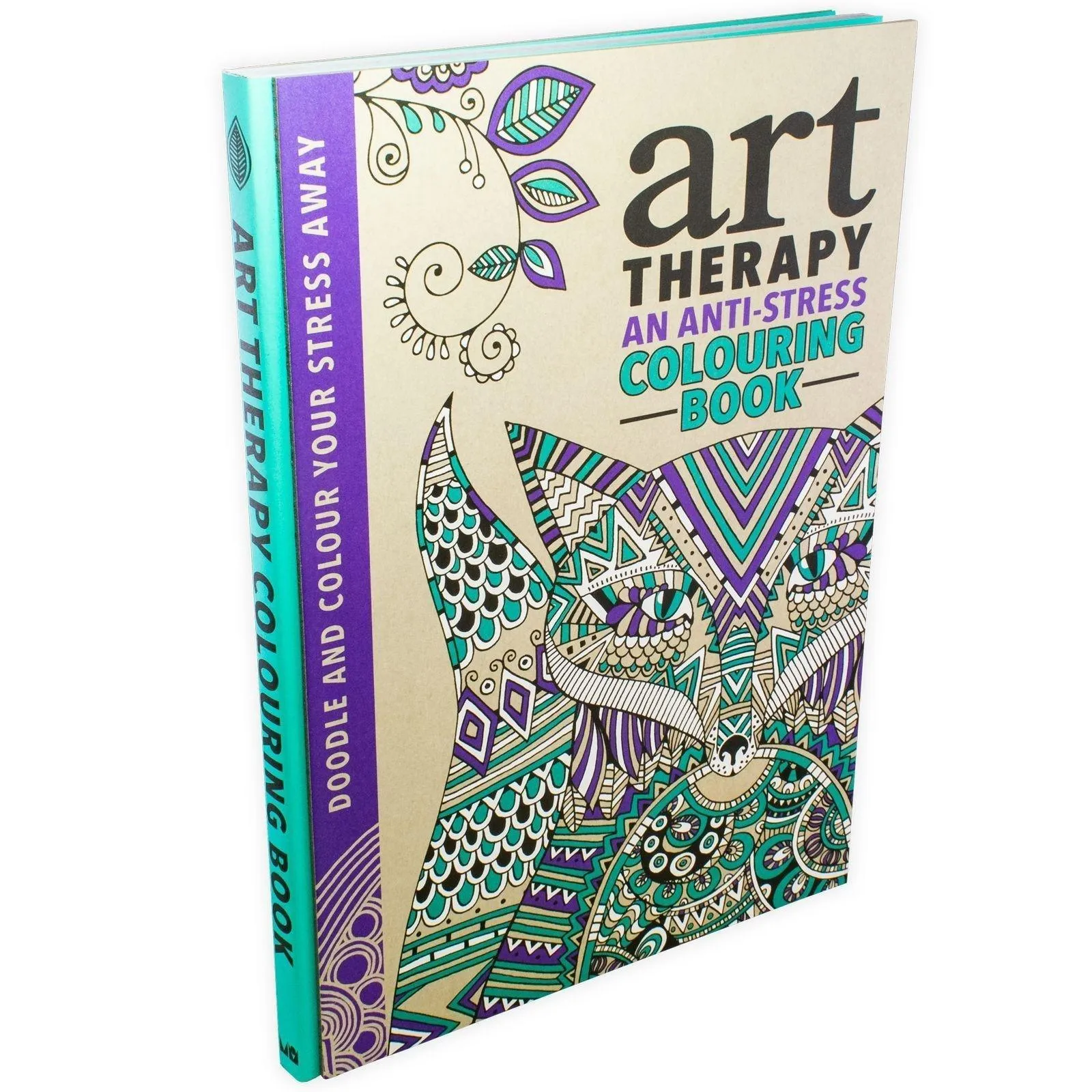 Art Therapy An Anti-Stress Colouring Book (Hardback)