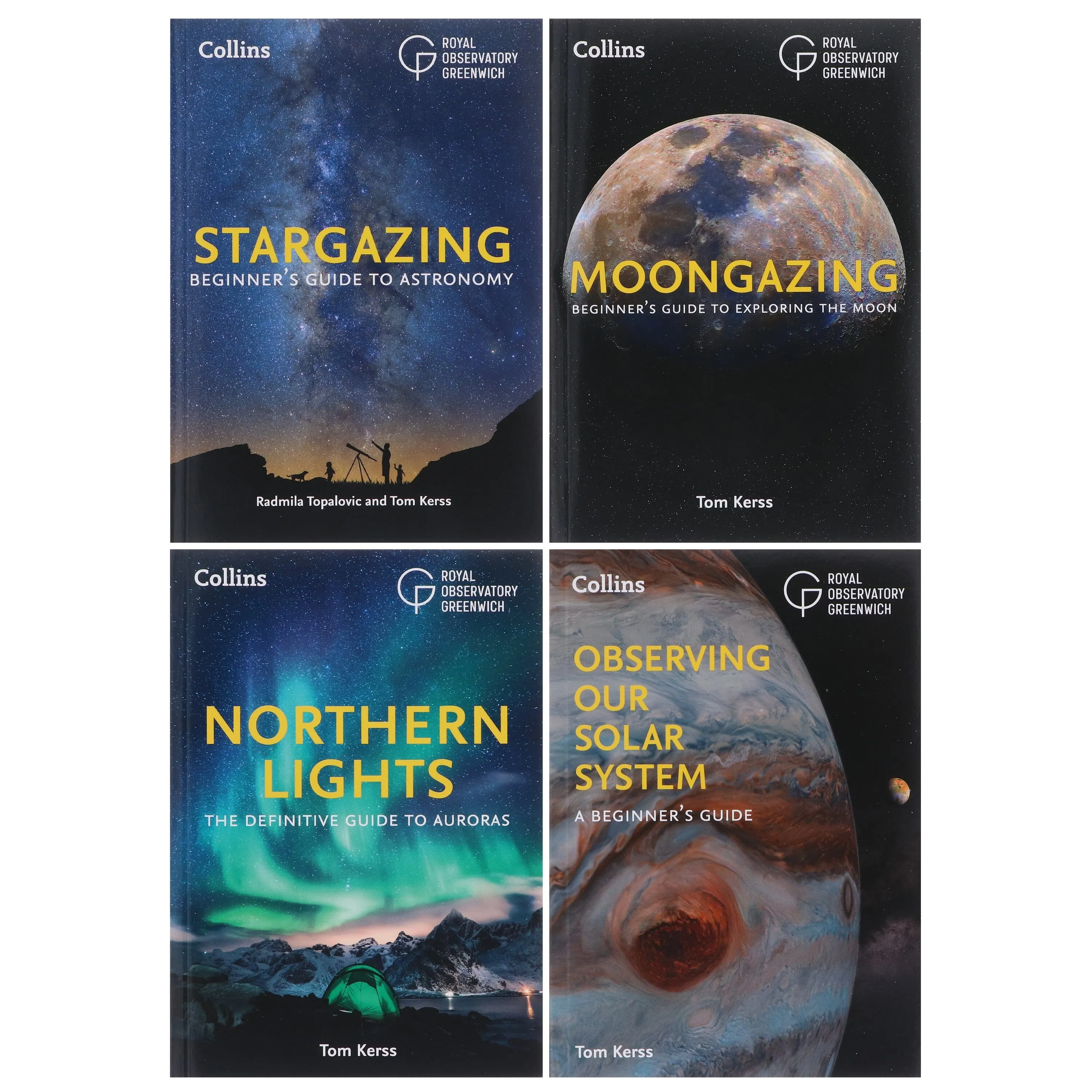 Astronomy: A Beginner's Guides By Tom Kerss 4 Books Collection Box Set - Non Fiction - Paperback