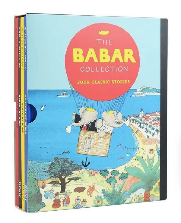 Babar 4 Books Classic Stories Collection - Ages 5-7 - Hardback By Jean De Brunhoff