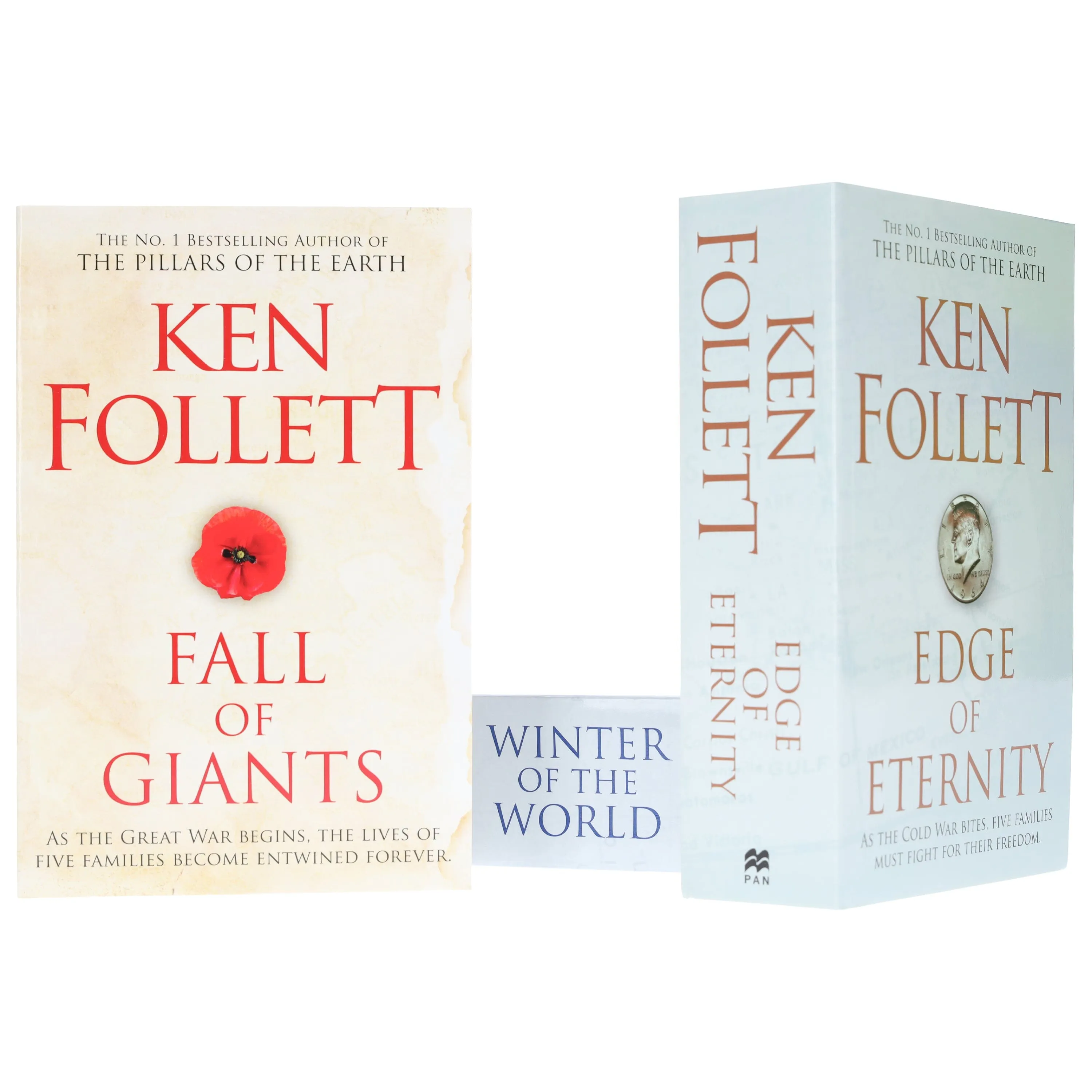 Century Trilogy by Ken Follett 3 Books Collection Set - Fiction - Paperback