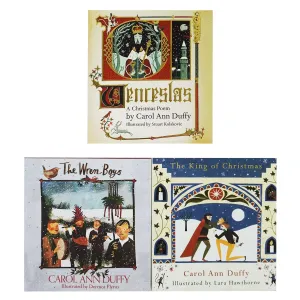 Christmas Poems by Carol Ann Duffy 3 Books Collection Set - Poetry - Hardback