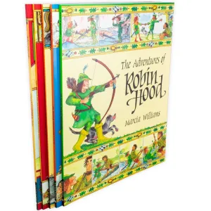 Comic Strip Classics of the Good Old Days 5 Books Collection Set By Marcia Williams - Ages 7-9 - Paperback
