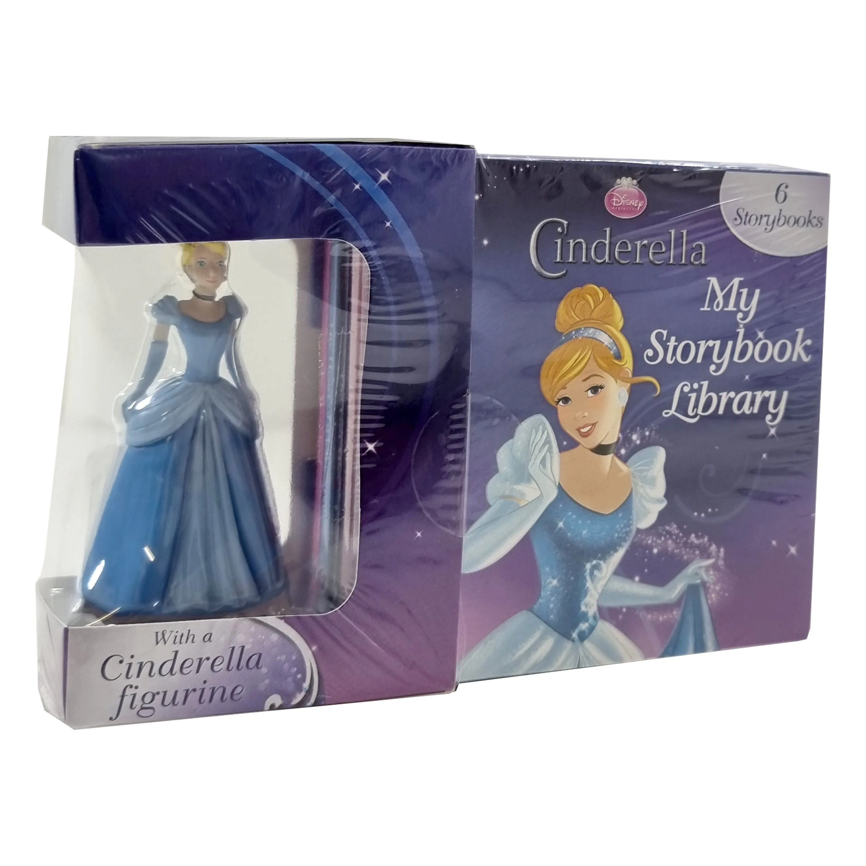 Disney's Cinderella Little Library: With a Cinderella figurine! - Ages 3-6 - Hardback