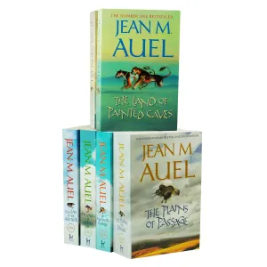 Earth's Children Series by Jean M Auel 6 Books Collection Set - Fiction - Paperback