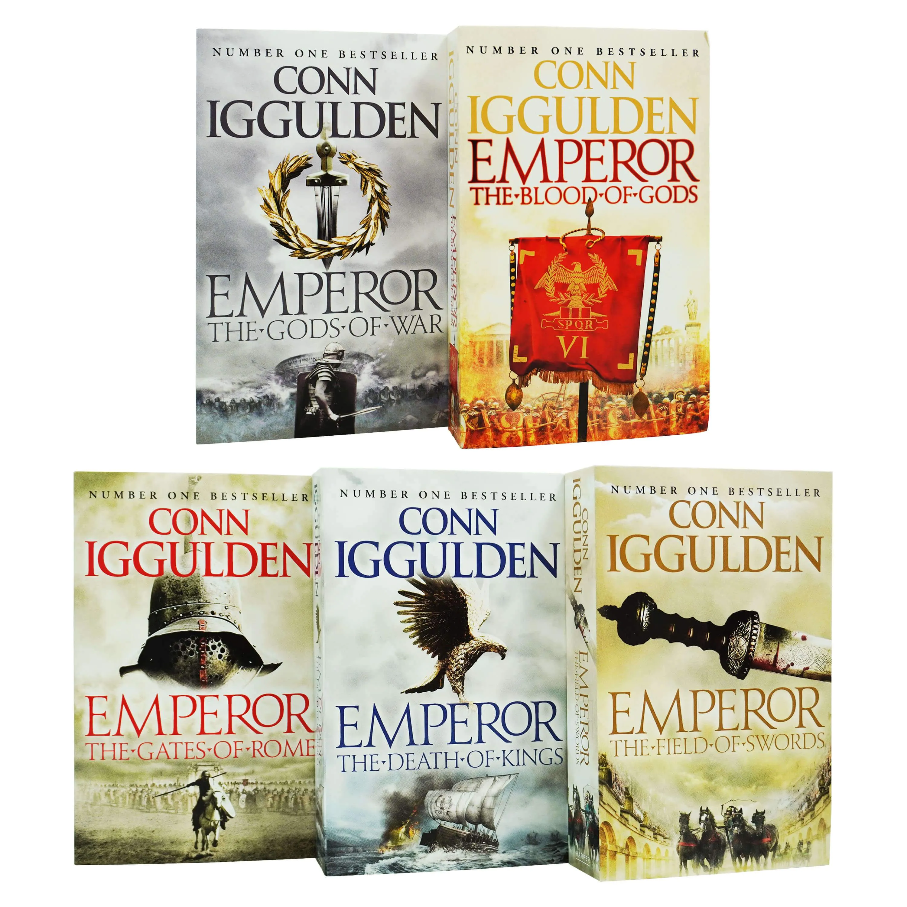 Emperor Series by Conn Iggulden 5 Books Collection Set - Fiction - Paperback