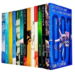 James Bond by Ian Fleming: Complete Original Series 14 Books Collection Set - Fiction - Paperback