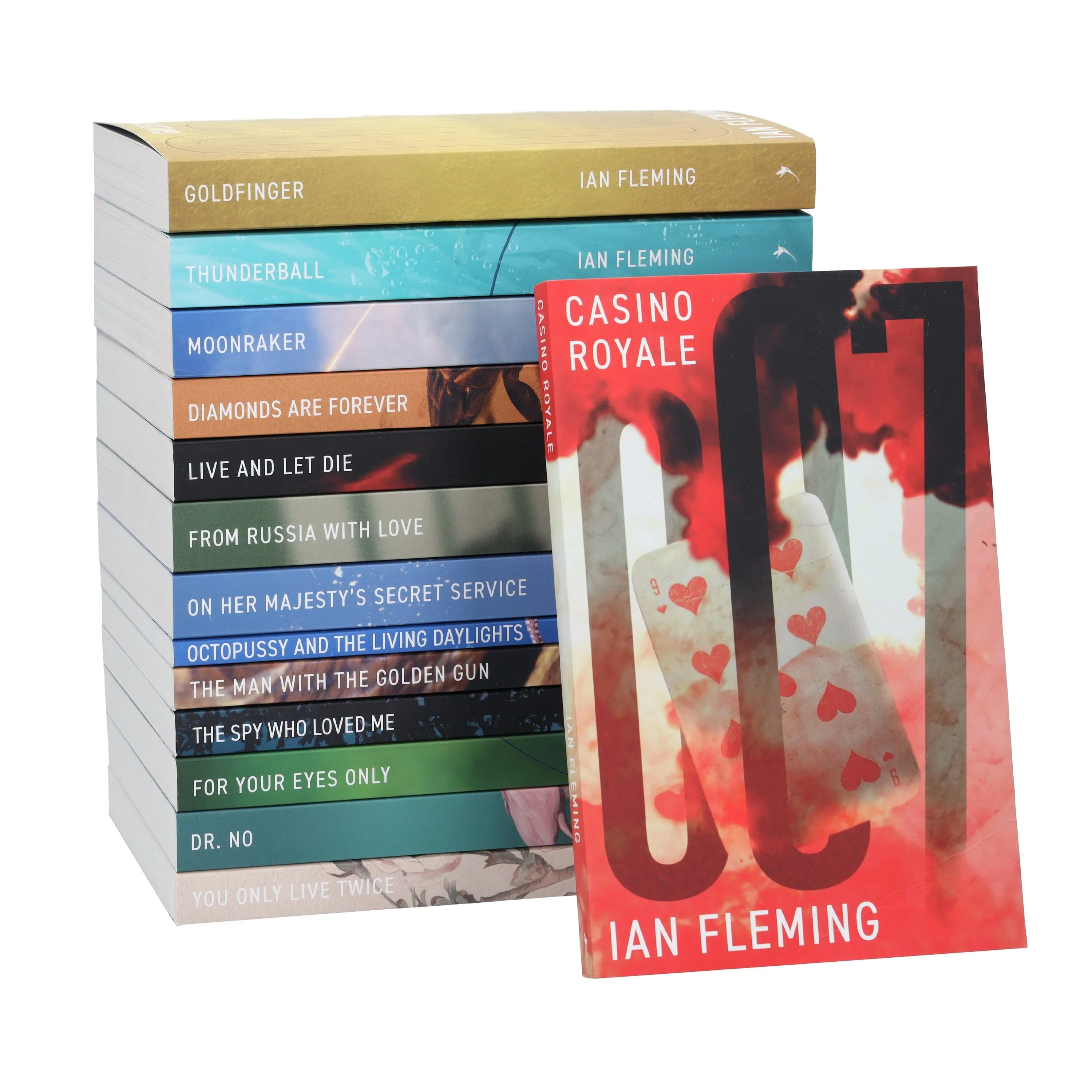 James Bond by Ian Fleming: Complete Original Series 14 Books Collection Set - Fiction - Paperback