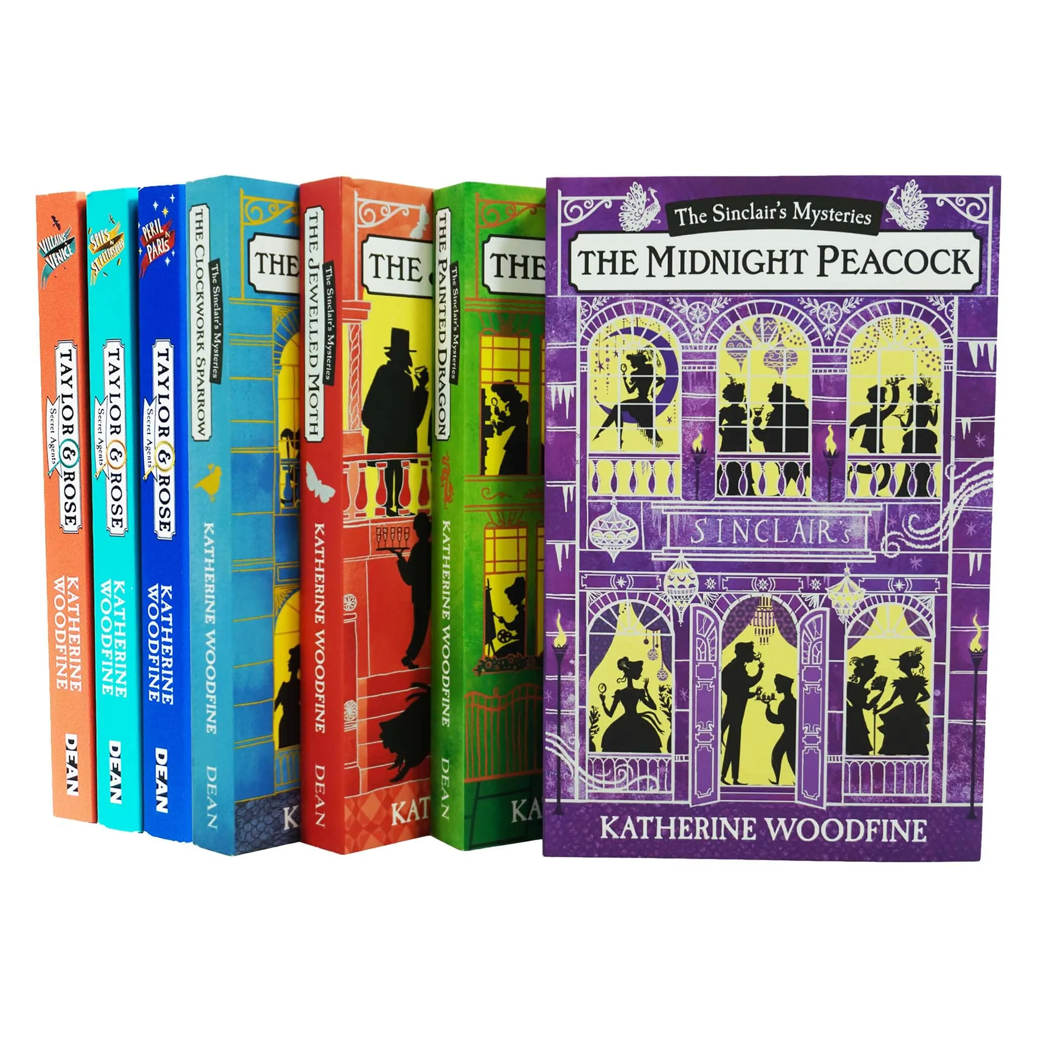 Katherine Woodfine 7 Books Collection Set - Ages 9-14 - Paperback