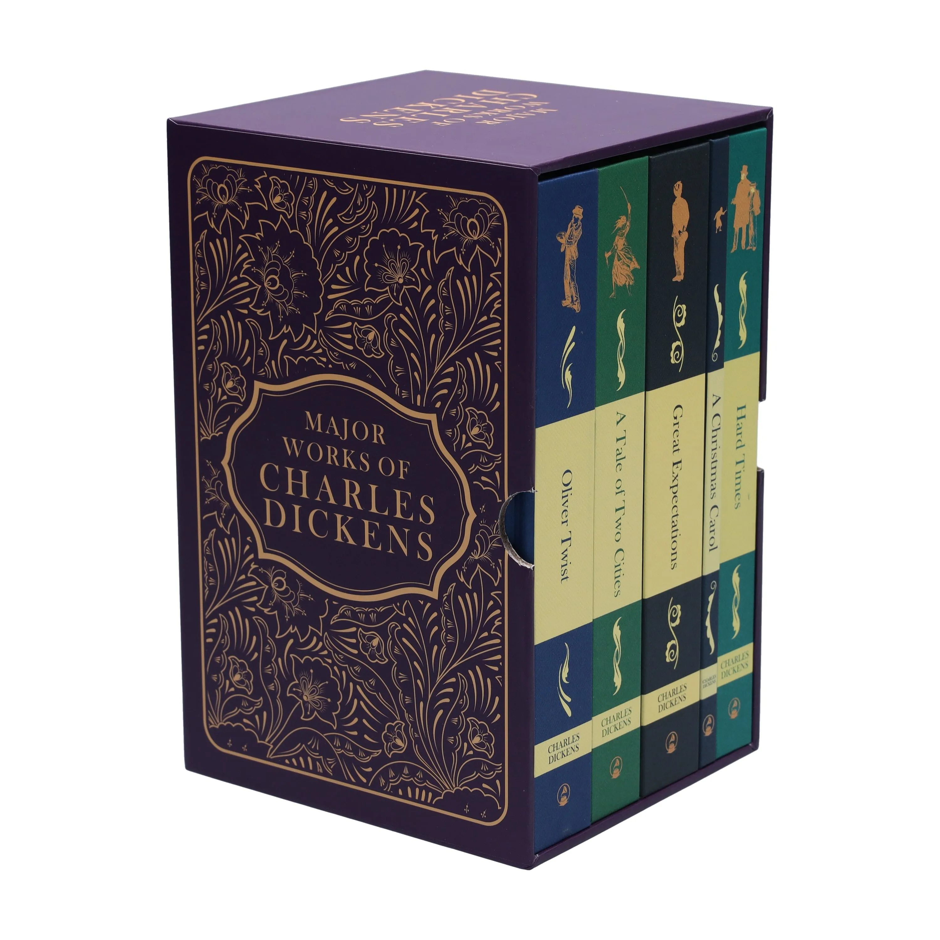 Major Works of Charles Dickens 5 Books Collection Deluxe Box Set - Fiction - Hardback