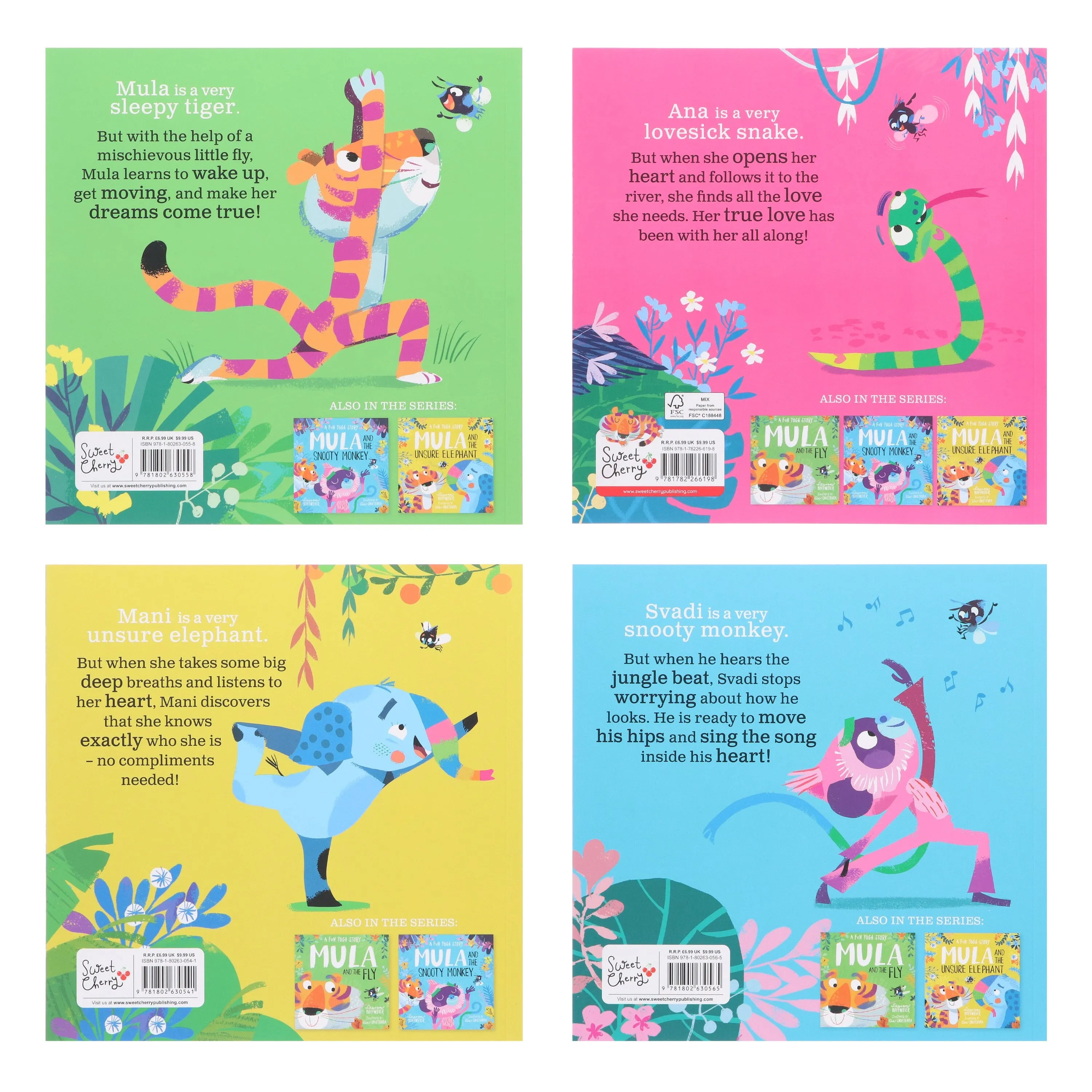 Mula and the Fly Series by Lauren Hoffmeier 4 Books Collection Set - Ages 3-6 - Paperback