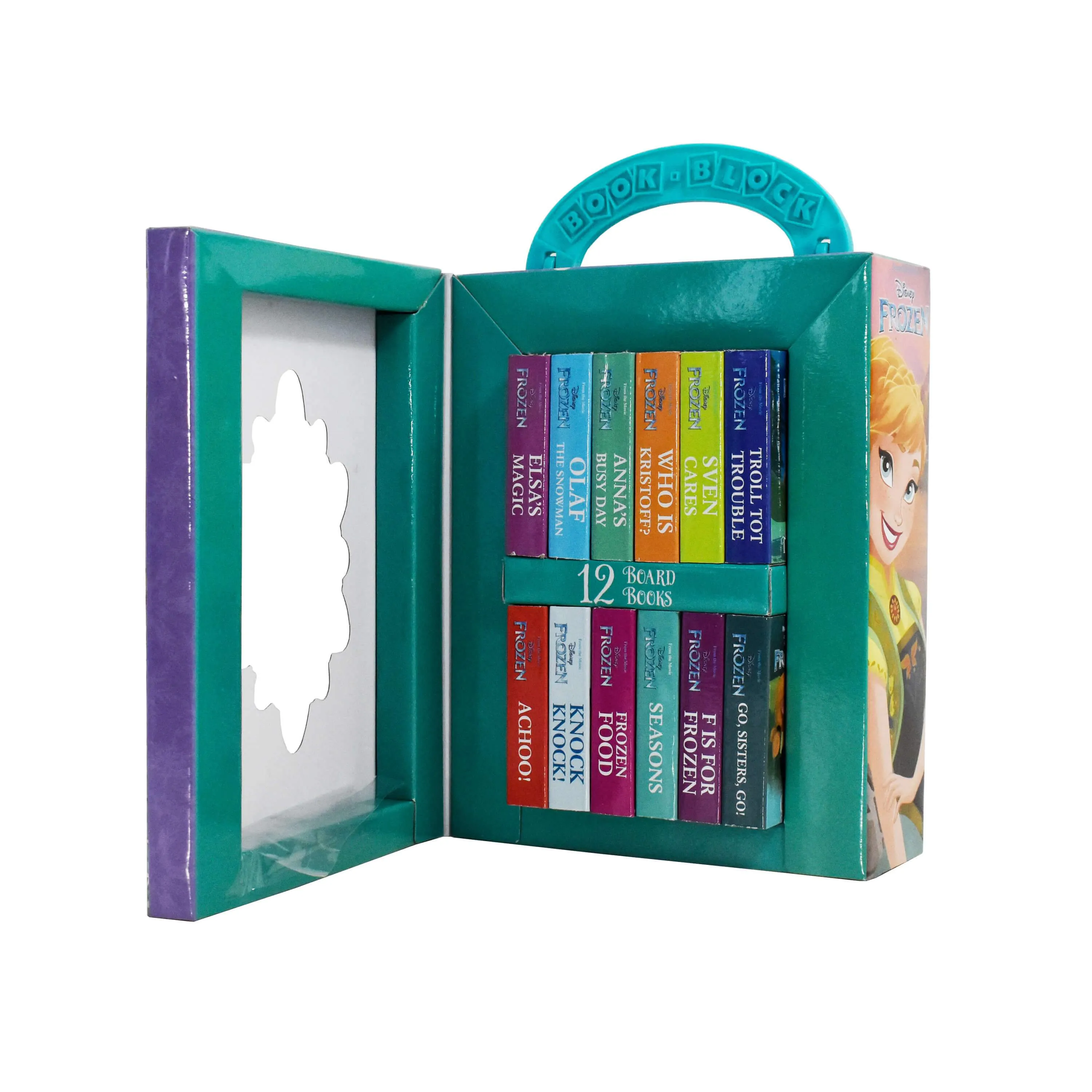 My First Library Disney Frozen 12 Board Books By Disney - Age 0-3