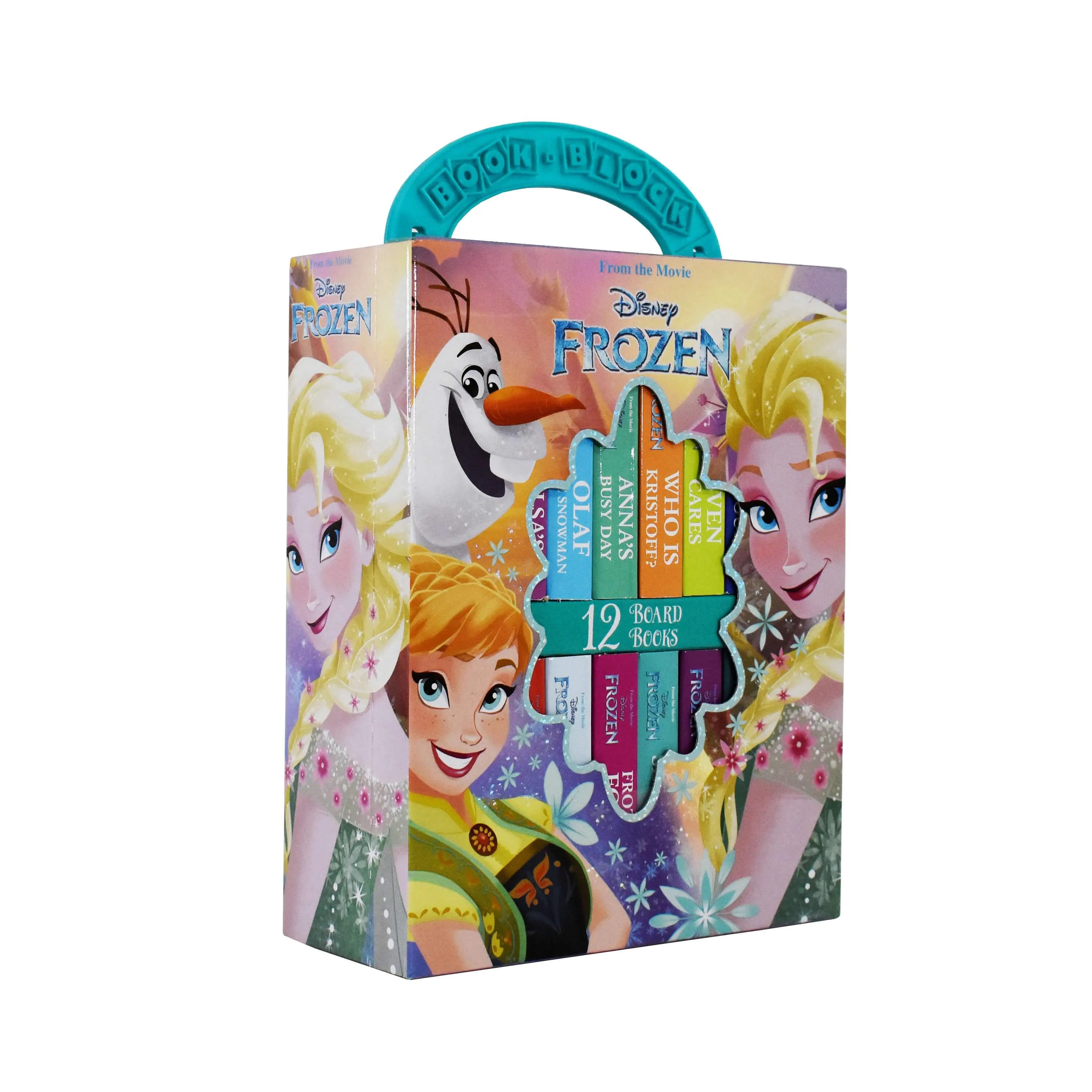 My First Library Disney Frozen 12 Board Books By Disney - Age 0-3