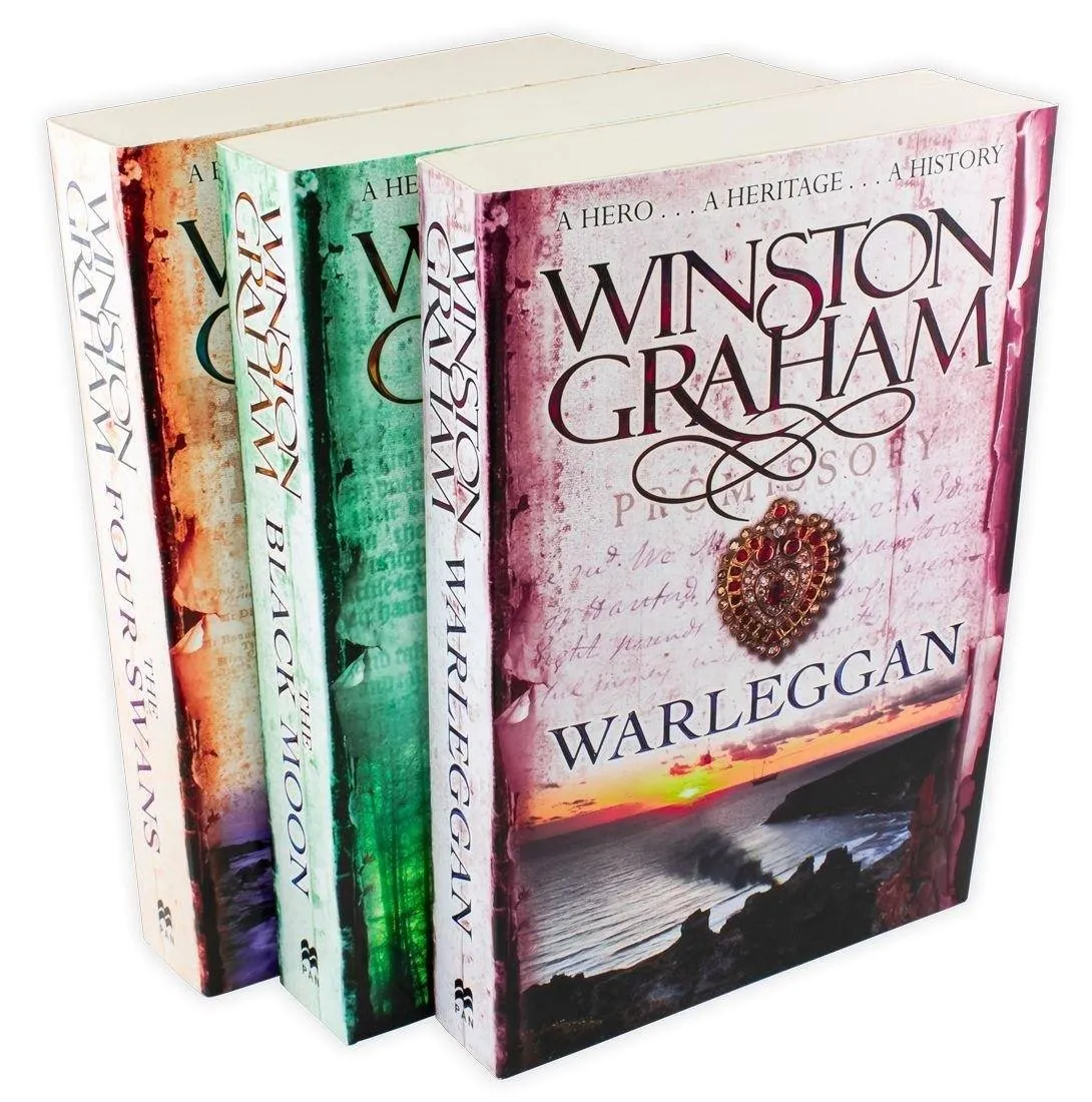 Poldark by Winston Graham: Books 4-6 Collection Set - Fiction - Paperback