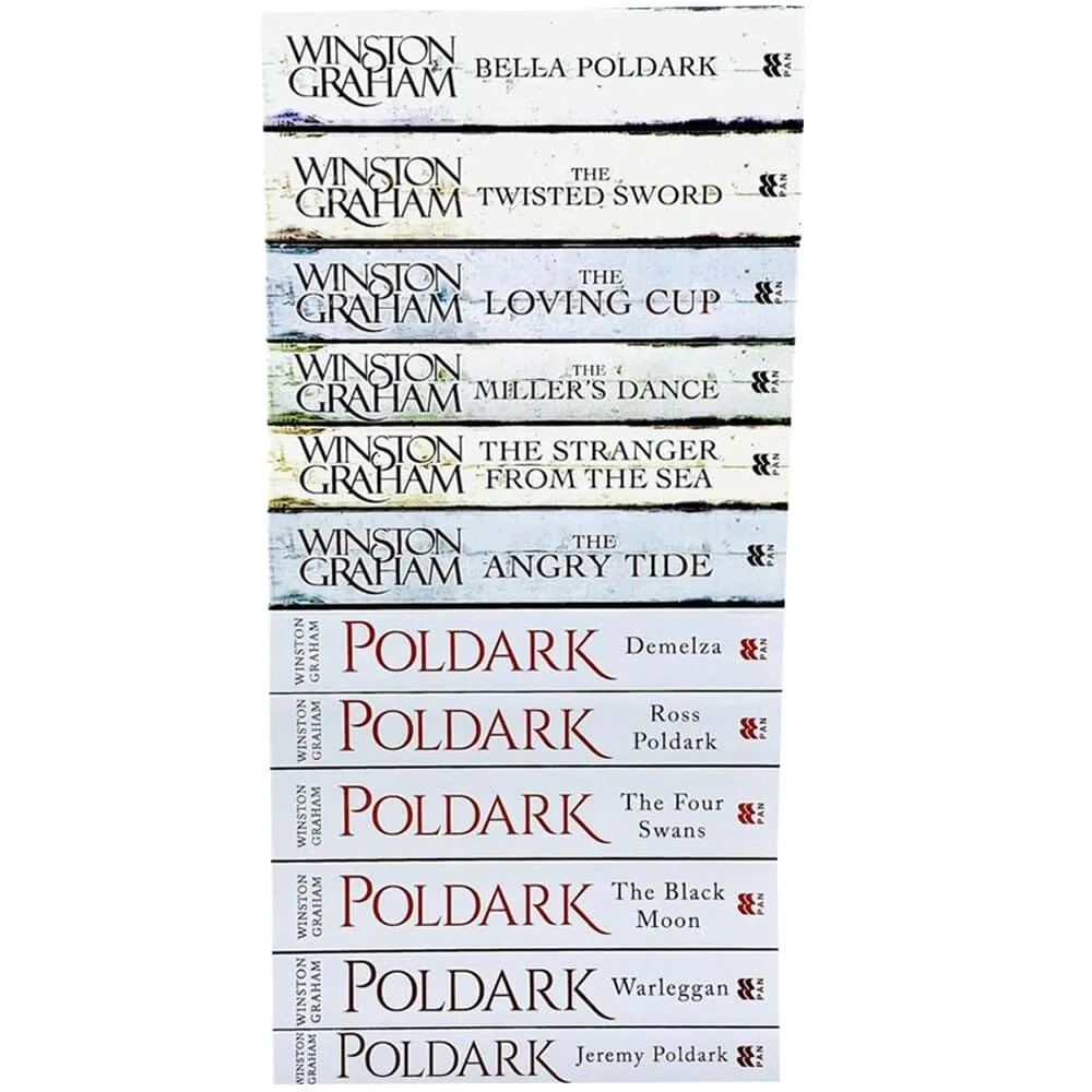 Poldark Series by Winston Graham Books 1-12 - Fiction - Paperback