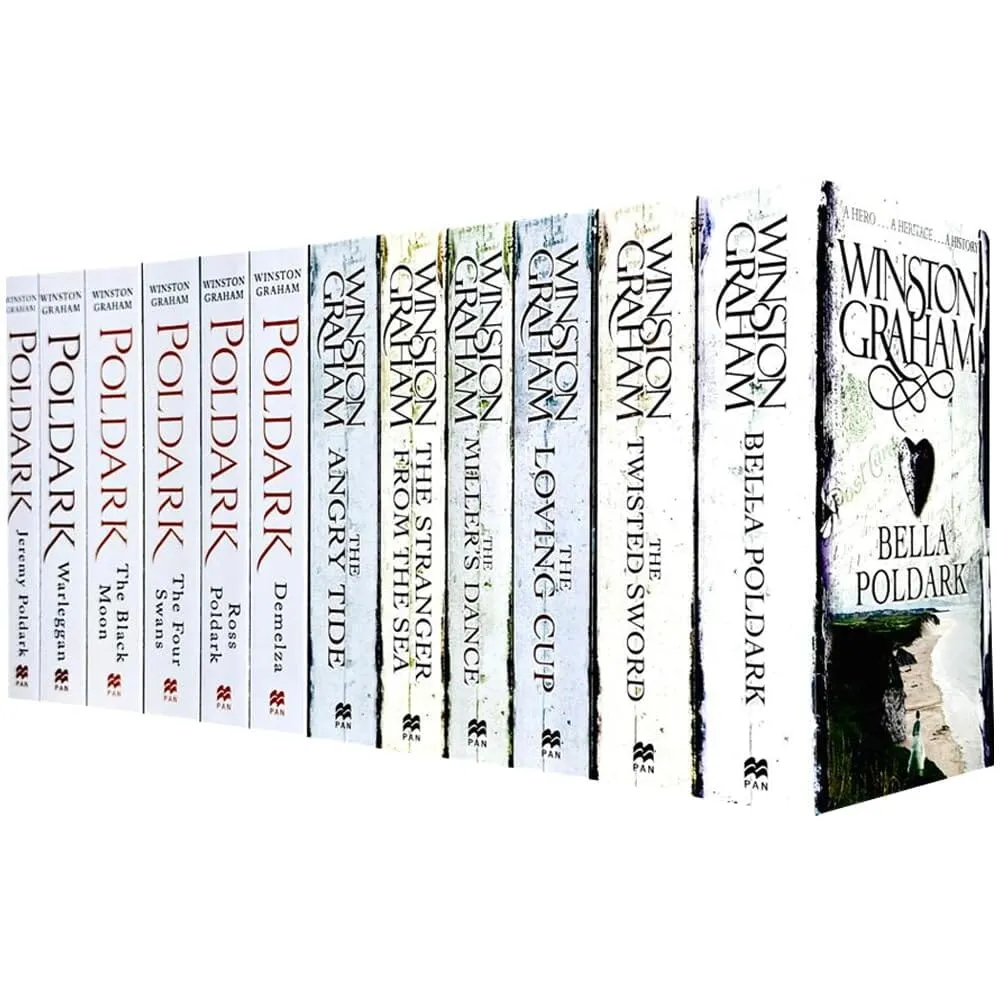 Poldark Series by Winston Graham Books 1-12 - Fiction - Paperback