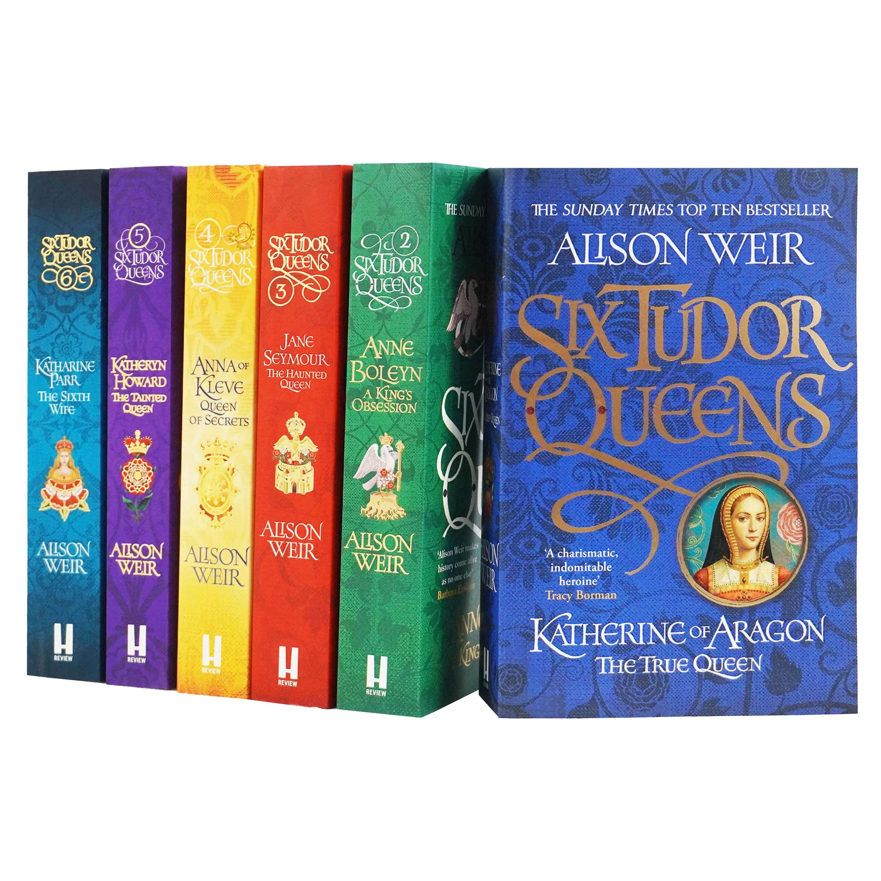 Six Tudor Queens Series By Alison Weir 6 Books Collection Set - Fiction - Paperback