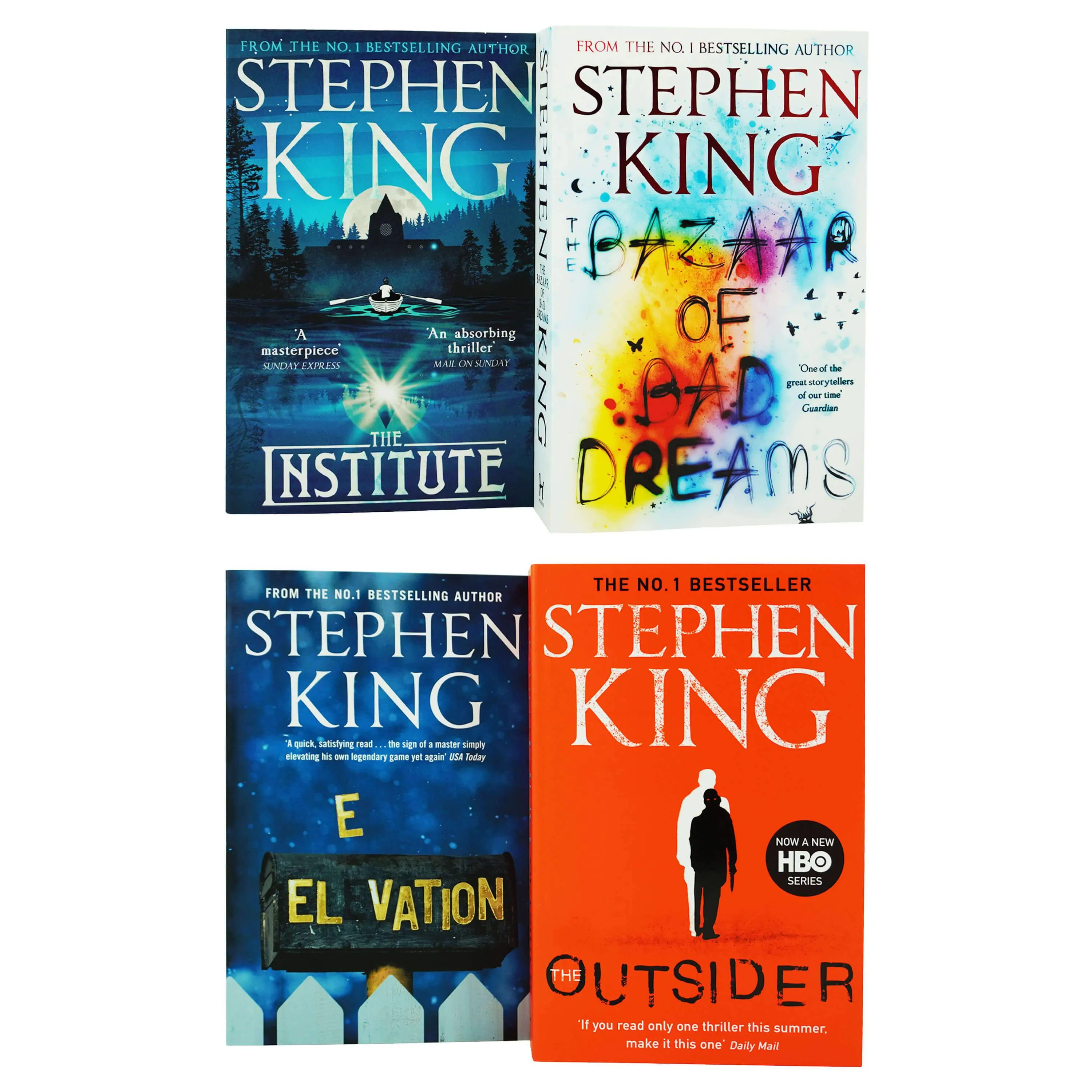 Stephen King 4 Books Collection Set - Fiction - Paperback