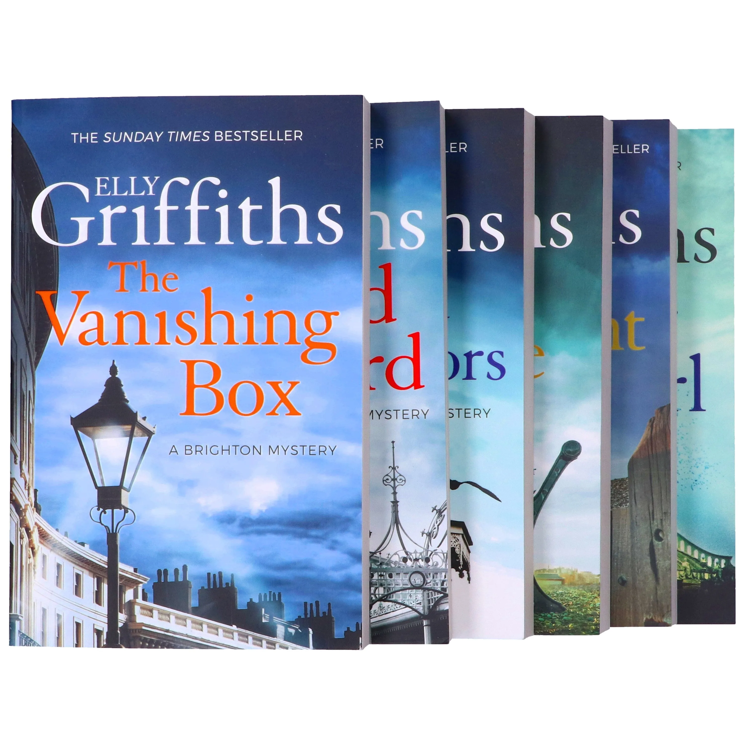 The Brighton Mysteries by Elly Griffiths 6 Books Collection Set - Fiction - Paperback