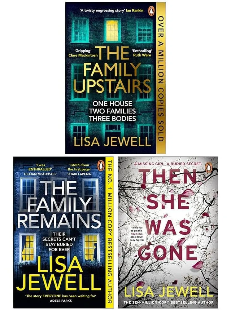 The Family Upstairs Series by Lisa Jewell 3 Books Collection Set - Fiction - Paperback