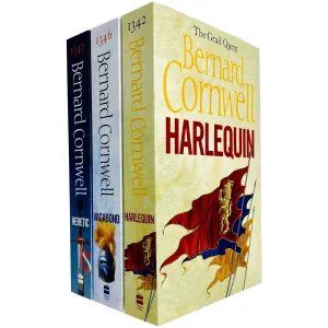 The Grail Quest Trilogy by Bernard Cornwell 3 Books Collection Set - Fiction - Paperback